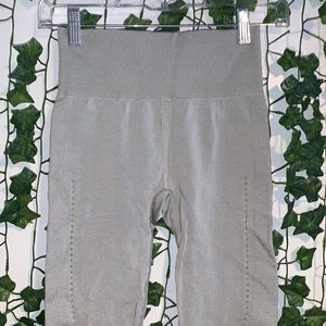 mint green/olive green/light green leggings